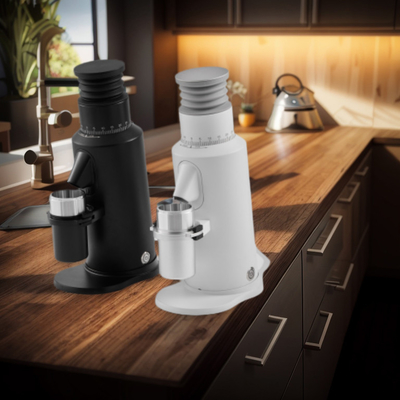 Specjalny napięcie 64mm płaskie Burr Espresso Bean Grinder 120g pojemność