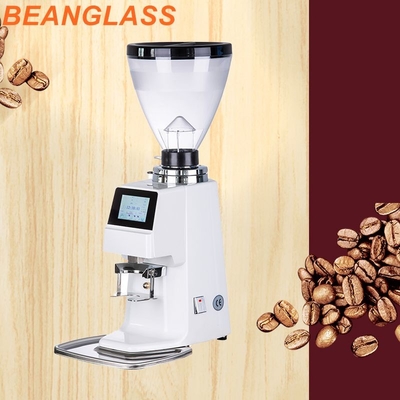 Komercyjny młynek do kawy espresso z płaskimi zębami Pojemność zbiornika 1,2 kg