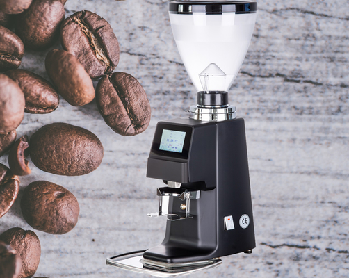 64mm płaski młynek do kawy z ekranem dotykowym młynek do kawy Espresso
