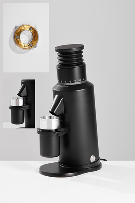 Młynek do kawy 1400 obr./min do użytku domowego, płaski, żarnowy 64 mm, kolor czarno-biały