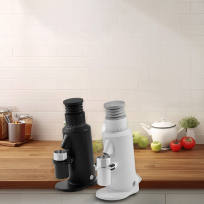 Specjalny napięcie 64mm płaskie Burr Espresso Bean Grinder 120g pojemność