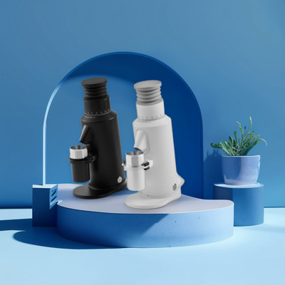 250W Elektryczny 64mm Flat Burr Grinder Czarny / Biały / Dostosowany