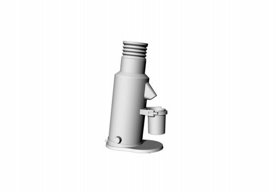 110V Burr grinder do kawy z białym kolorem i niestandardowym czarnym wzorem